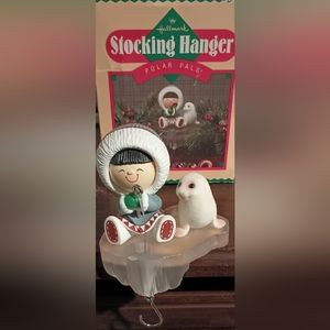 Hallmark Polar Pals Stocking Hanger